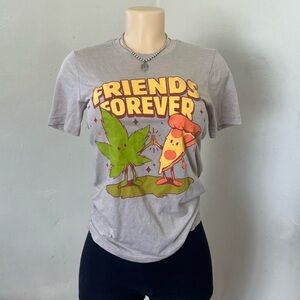 Tan Friends Forever Graphic Tee